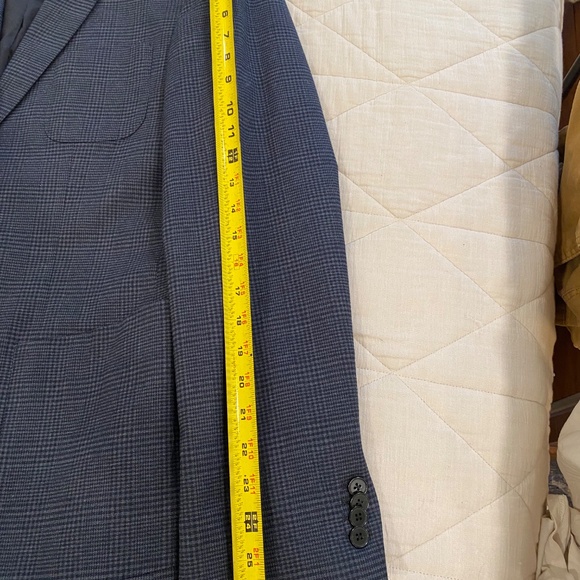 Banana Republic Navy Blue Blazer 44R Standard Fit - Picture 12 of 12